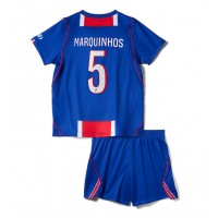 Paris Saint-Germain Marquinhos #5 Hjemme Trøje Børn 2026-27 Kortærmet (+ Korte bukser)
